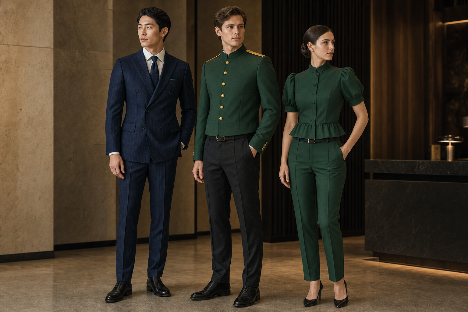 Lions hospitality uniform design visualisation